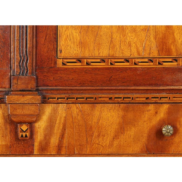 Louis XVI Top Monted Chest with Marquetry, 1780s For Sale - Image 14 of 17