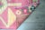 1960s Vintage Pink Color Geometric Handmade Turkish Runner For Sale - Image 10 of 11