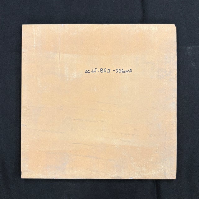 French Country Floral Biaze Soft Blue Matte Decorative Ceramic Tile For Sale - Image 3 of 3