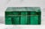 Stunning Vintage European Malachite Box Hand Cut Geometric Stone Mid Century Luxury Home Decor For Sale - Image 13 of 14