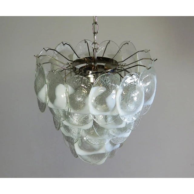 Murano Chandelier from Mazzega, 1979 For Sale - Image 6 of 13