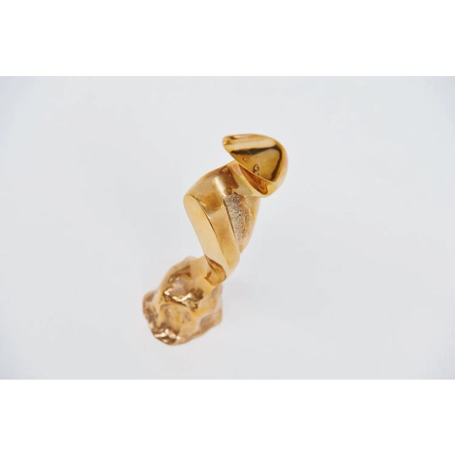 1970s Bronze Female Sculpture by C. Noel, Belgium, 1970s For Sale - Image 5 of 7