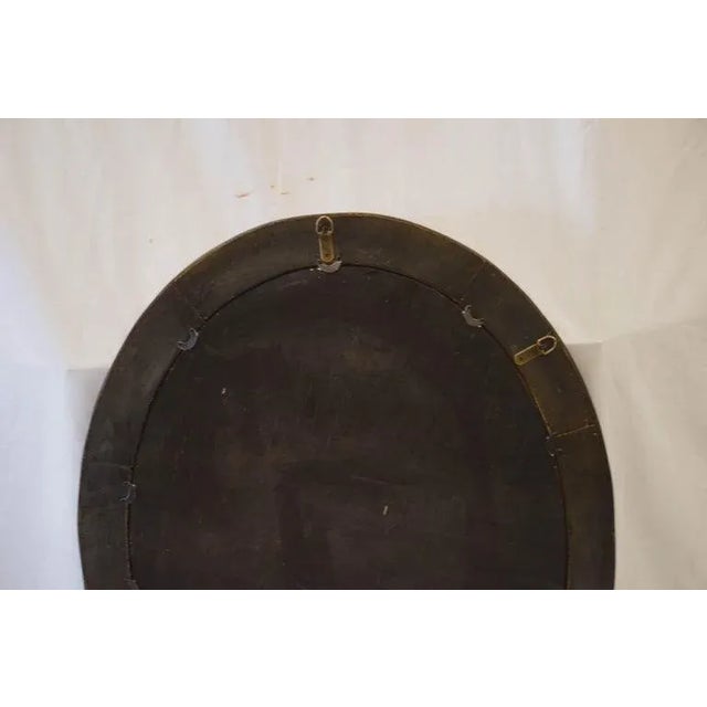 Mid Century Rattan Mirror For Sale - Image 4 of 10