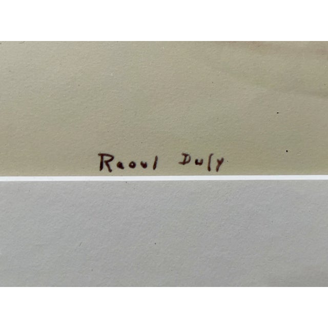 Wood 1960s Framed 'Normandy Farm' Lithograph For Sale - Image 7 of 10