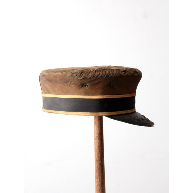 Mid 20th Century Antique Ag Meier & Co Conductor's Hat For Sale - Image 5 of 9