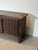 Large Brutalist Wood Sideboard with Hand-Forged Iron Hardware For Sale - Image 5 of 6