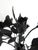 Late 20th Century Avant-Garde Hand-Forged Wrought Iron Rose Sculpture & Textured Metal Vessel For Sale - Image 9 of 10