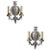 Edwardian Aluminum Crest Wall Sconce For Sale In Los Angeles - Image 6 of 6