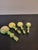 Vintage Py Ceramic Peas in a Pod Measuring Spoons Anthropomorphic For Sale - Image 9 of 12