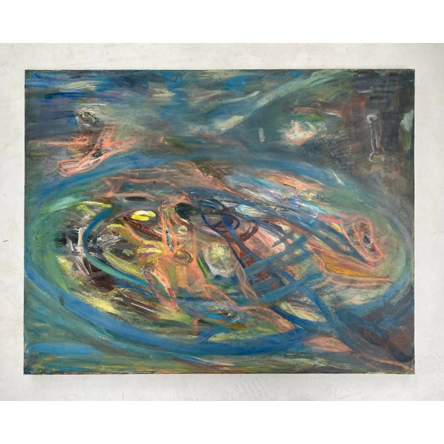 Still Life Oil Painting by Warren Fischer For Sale In Miami - Image 6 of 9