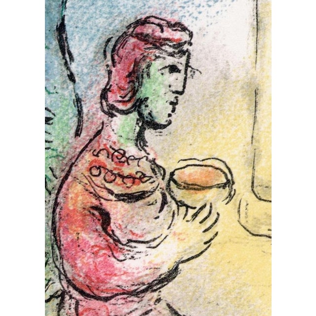 Marc Chagall, Ulysses Before Alcinous from Odyssey, 1989, Lithograph For Sale - Image 6 of 14