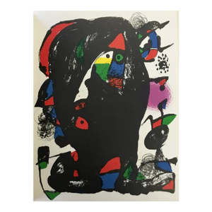 Joan Miro Original Lithograph V4-4 Mourlot 1981