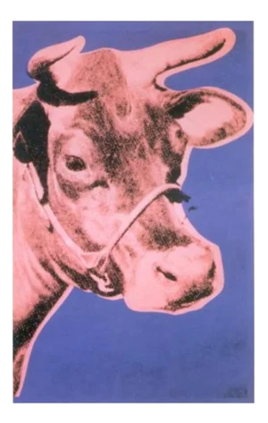 Andy Warhol, Cow (Pink & Purple), Digital Print