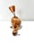 Mid 20th Century Mid-Century Olive Wood Snail Cocktail Pick Set – Italian Barware For Sale - Image 5 of 7