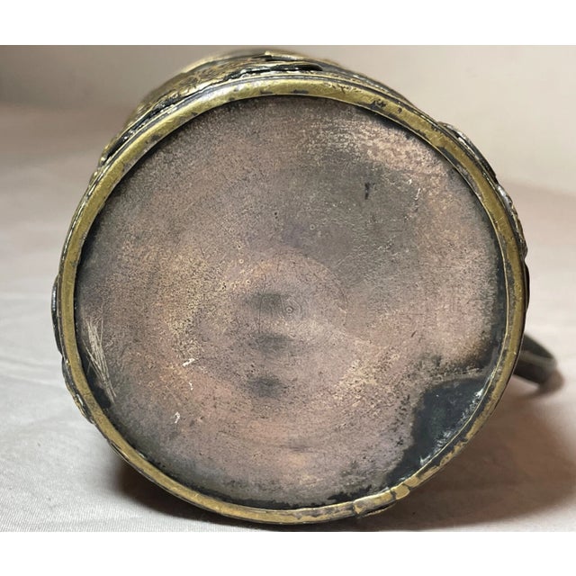 Antique 19th Century Victorian Ornate Bronze Figural Cherub Portable Oil Lamp For Sale - Image 12 of 13