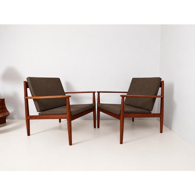 Danish FD118 Lounge Chairs by Grete Jalk for France & Søn, 1960s, Set of 2 For Sale - Image 15 of 15
