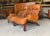 Mid-Century Modern Norwegian Tan Leather Two-Seater Sofa by Oddvin Rykken for Rybo Rykken & Co For Sale - Image 17 of 17
