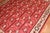 Red Vintage Zabihi Collection Square Turkish Kilim For Sale - Image 8 of 9