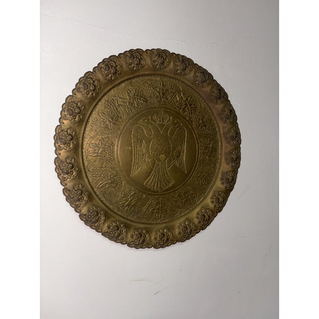 Antique Bronze Plate, 1900 For Sale - Image 3 of 8
