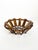 French decorative fruit basket dating from the 1970s. Crafted from wood, it features an openwork circular construction...