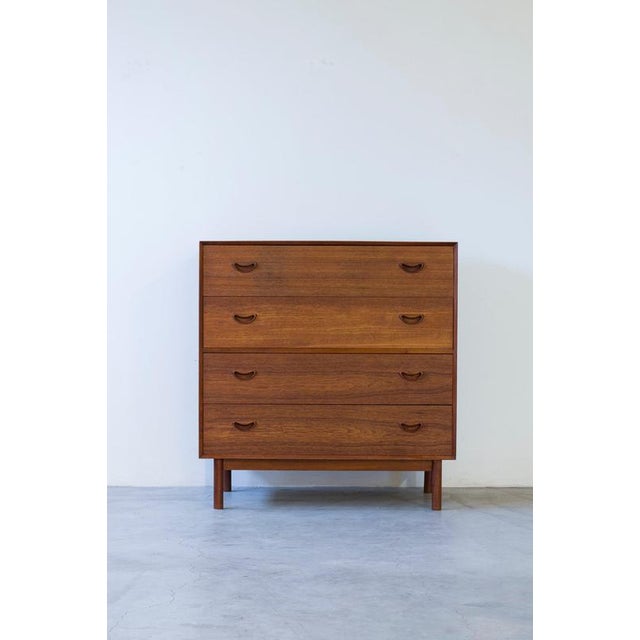 Wood Fold Out Vanity Dresser by Hvidt & Mølgaard For Sale - Image 7 of 15