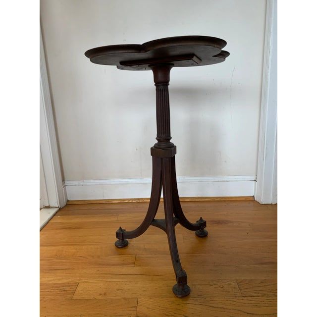 Mid Century Gueridon Butterfly Table With Fire Veneer For Sale - Image 9 of 10