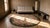 1920s Tan Almond Floral Folk Art Antique American Hooked Rug 6'6"x 7'5" Handknotted Wool Carpet For Sale - Image 9 of 11