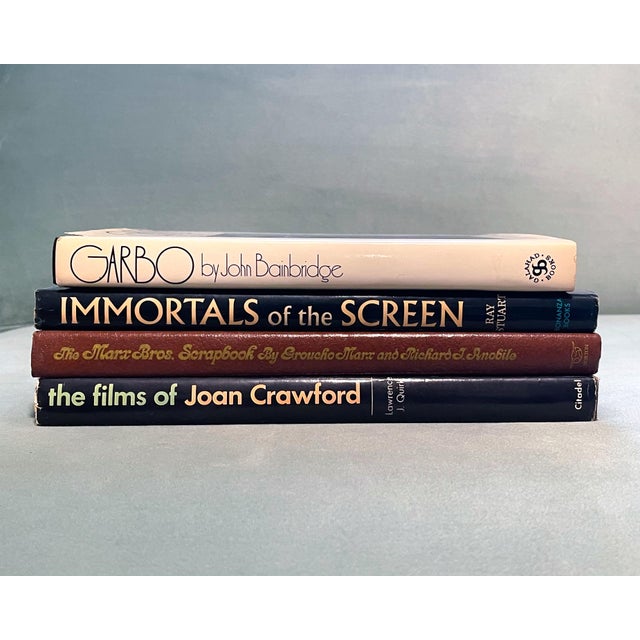 Pop Art Mid 20th Century Old Hollywood Hardcover Books- Set of Four For Sale - Image 3 of 5