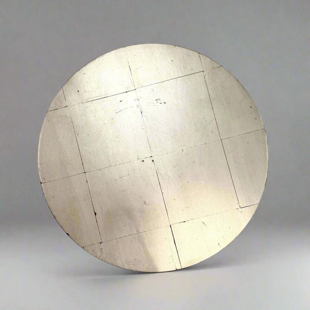 Art Deco Period Silver Gilded Table France Circa 1930 For Sale In New York - Image 6 of 6