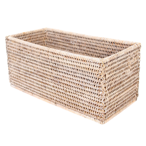 Artifacts Rattan Rectangular Basket