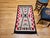 Vintage Native American Navajo Rug, Handwoven Wool, Storm Pattern, 3x5 For Sale - Image 10 of 13