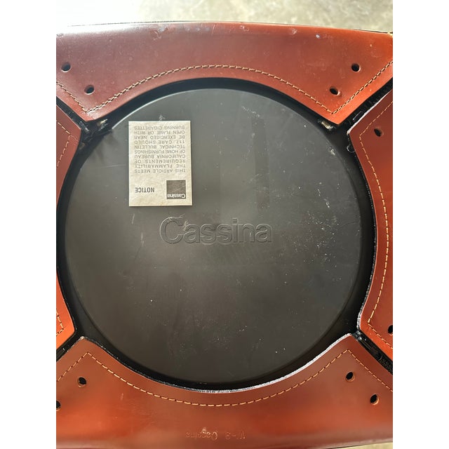 Vintage Mario Bellini for Cassina Cab Chairs, Model 412- Set of Four For Sale - Image 12 of 12