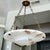 Large French Directoire Style Alabaster Pendant Chandelier For Sale - Image 4 of 17