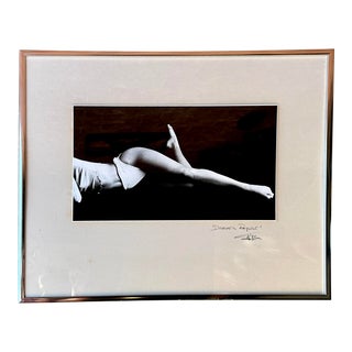 Fine Art Black and White Photograph “Dancers Repose” Signed and Framed For Sale