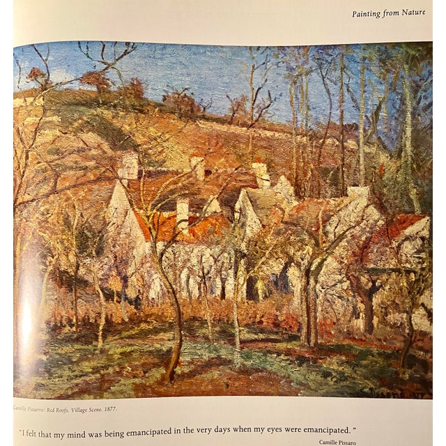 1970 Vintage Coffee Table Book, "Impressionist and Impressionism" Chairish