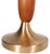 Wood Mid 20th Century Mid Century Table Lamps With Original Burlap Shades - a Pair For Sale - Image 7 of 10