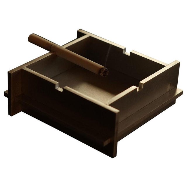 Metal Regolith Aluminium Ashtray and Incense Burner by Bureau of Entropy For Sale - Image 7 of 7