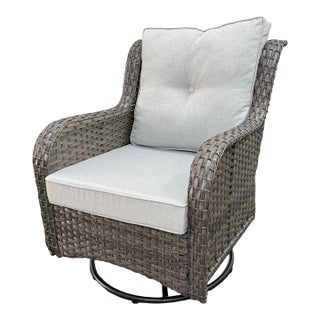 Outdoor Porch Glider Swivel Chair For Sale