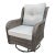 Outdoor Porch Glider Swivel Chair For Sale