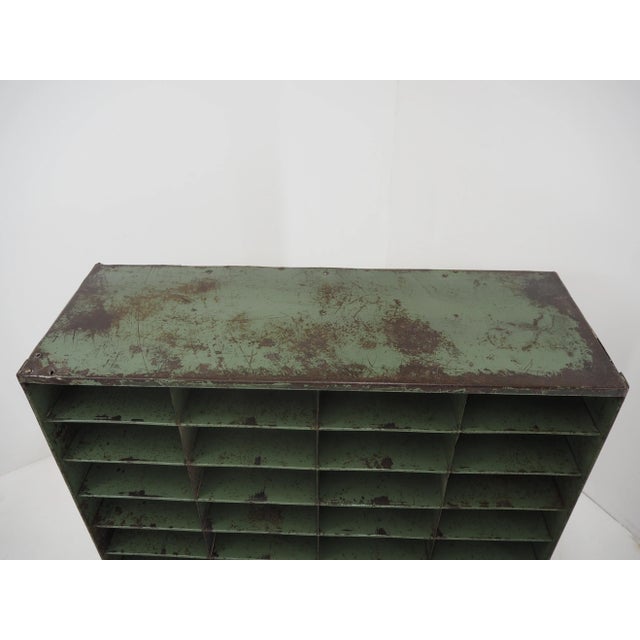 1950s Vintage Industrial Storage Cabinet For Sale - Image 5 of 13