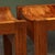 Pine Stools with Curved Seats, France, Set of 2 For Sale - Image 10 of 12