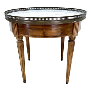 Biedermeier Side Table with Game Table Function For Sale