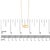 2020s Gold Vermeil Diamond Accent "XO" Necklace For Sale - Image 5 of 6