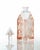 Art Deco Clear Glass Bottle with Red Inlays by Karl Palda, 1930s For Sale - Image 4 of 6