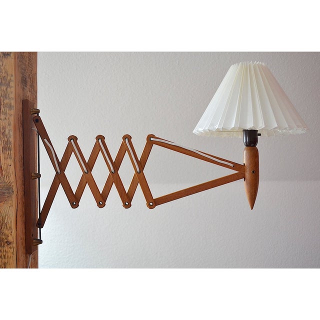 Teak Sconce by Kaare Klint for Le Klint, 1960s For Sale - Image 10 of 10