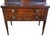 Antique 20th C American Hepplewhite Mahogany Tambour Door Secretary Desk Vitrine For Sale - Image 12 of 18