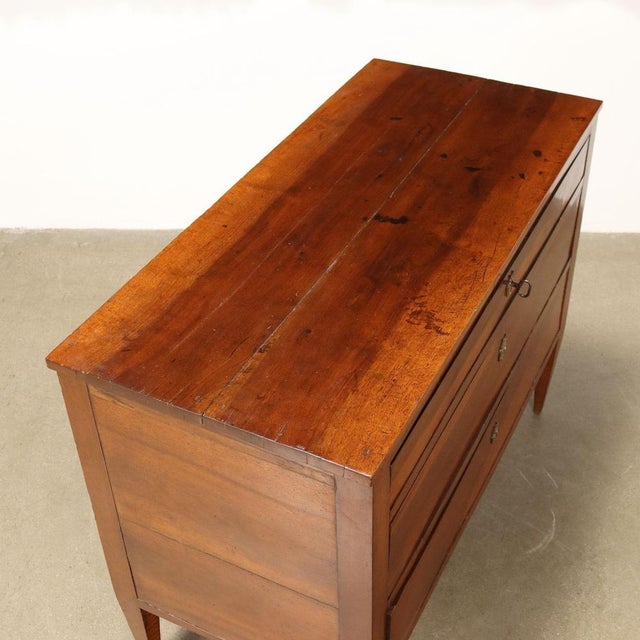 Antique Chest of Drawers in Walnut For Sale - Image 6 of 9