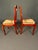 Wood Late 20th Century Country French Style Cabriole Leg Ladder Back Side Chairs, Pair For Sale - Image 7 of 10