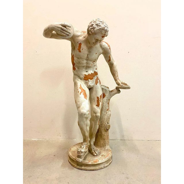 Ceramic Mid-Century Satyr in Terracotta, 1960s For Sale - Image 7 of 12