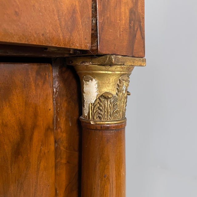 19th Century Empire Italian Chest of Drawers in Wood For Sale - Image 6 of 18